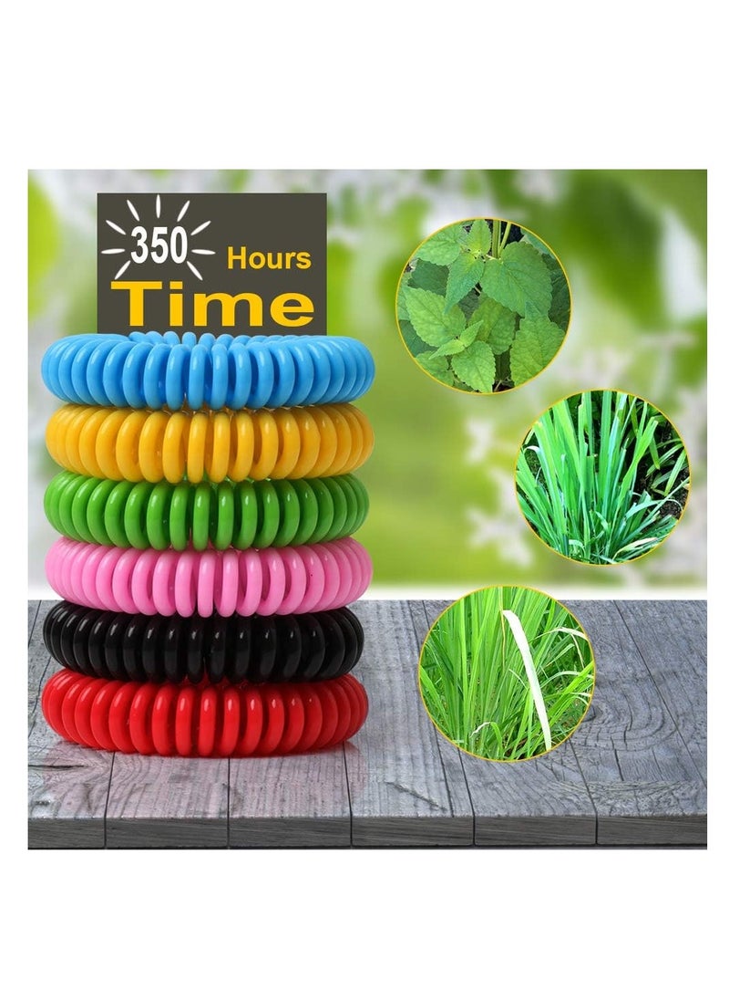 BuggyBands - Mosquito Bracelets, 12 Pack Individually Wrapped, DEET Free, Natural and Waterproof Band - Image 1