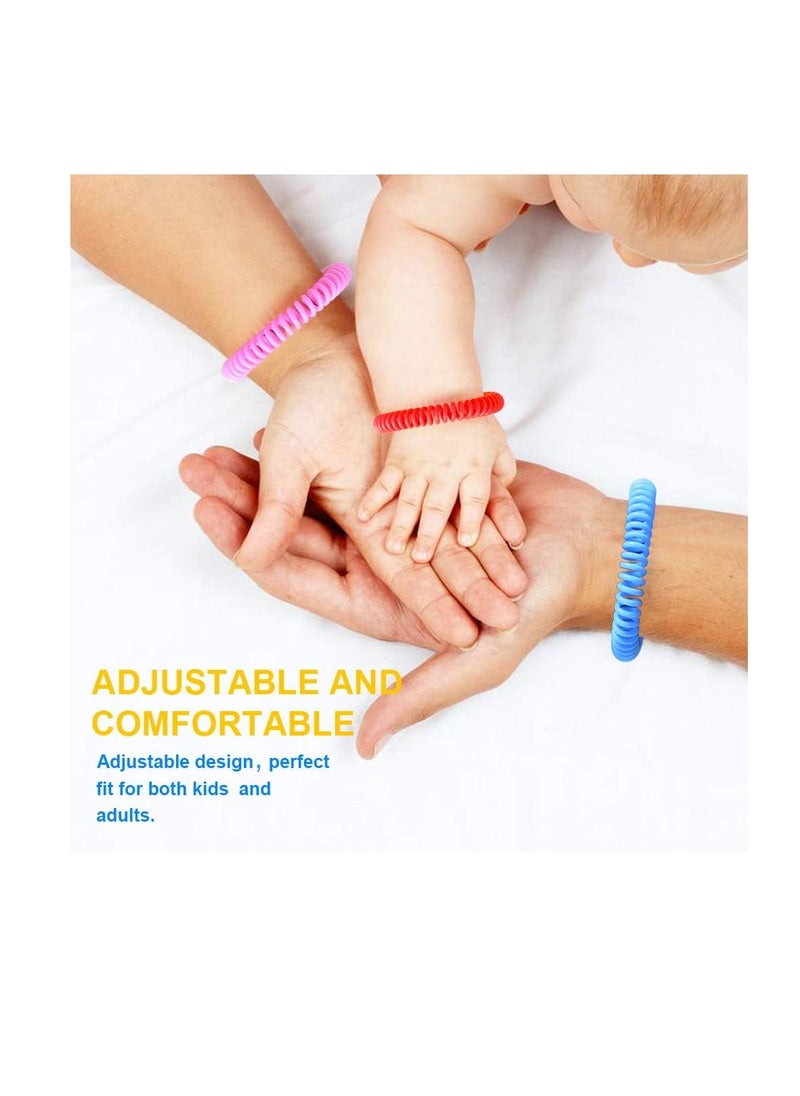 BuggyBands - Mosquito Bracelets, 12 Pack Individually Wrapped, DEET Free, Natural and Waterproof Band - Image 1