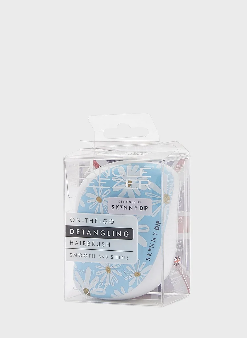 TANGLE TEEZER Compact Styler - Skinny Dip - Daisy Print