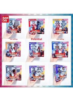 Authentic Bandai Dinosaursaurio Agrux Race King Tao Man Monster Battle Soft Rubber Doll Toy Action Figure Collectible For Kids-Color:69054 Jian Ultraman Vs Beria Soft Rubber Doll