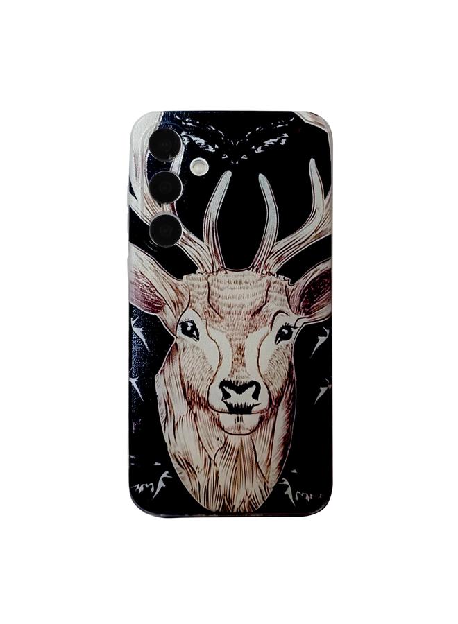 S-TOP Case For Samsung Galaxy S24 5G Colored Drawing Pattern TPU Phone Case - Image 2