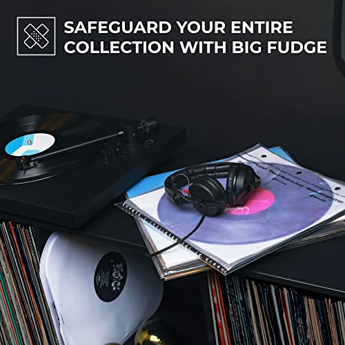 Big Fudge 25x Premium Inner Vinyl Sleeves - Record Sleeves for 12 inch Vinyl Records - Clear 3-Ply LP Album Covers with Anti Static Rice Paper - Acid Free Protective Cover - Image 5