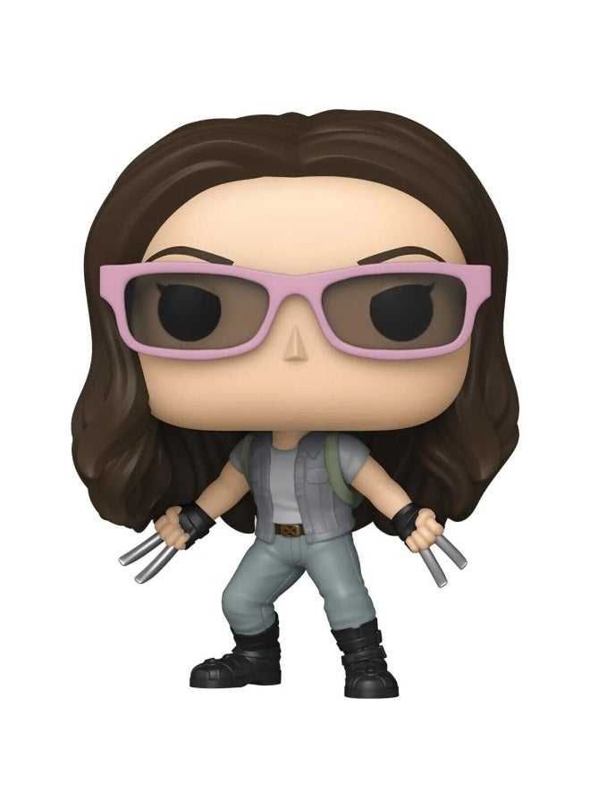 Funko - Funko POP! Marvel Deadpool & Wolverine X-23 with Sunglasses Vinyl Bobblehead (9 cm) - Image 1