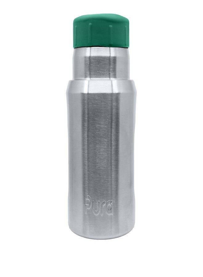 Pura Lunch Insulated Stainless Steel Jar - Kitchen Food Storage Containers with Lids for Hot Lunch or Cold Food - Portable, Zero BPA, Zero Plastic & Easy to Clean for All Ages - 13.5oz - Image 1