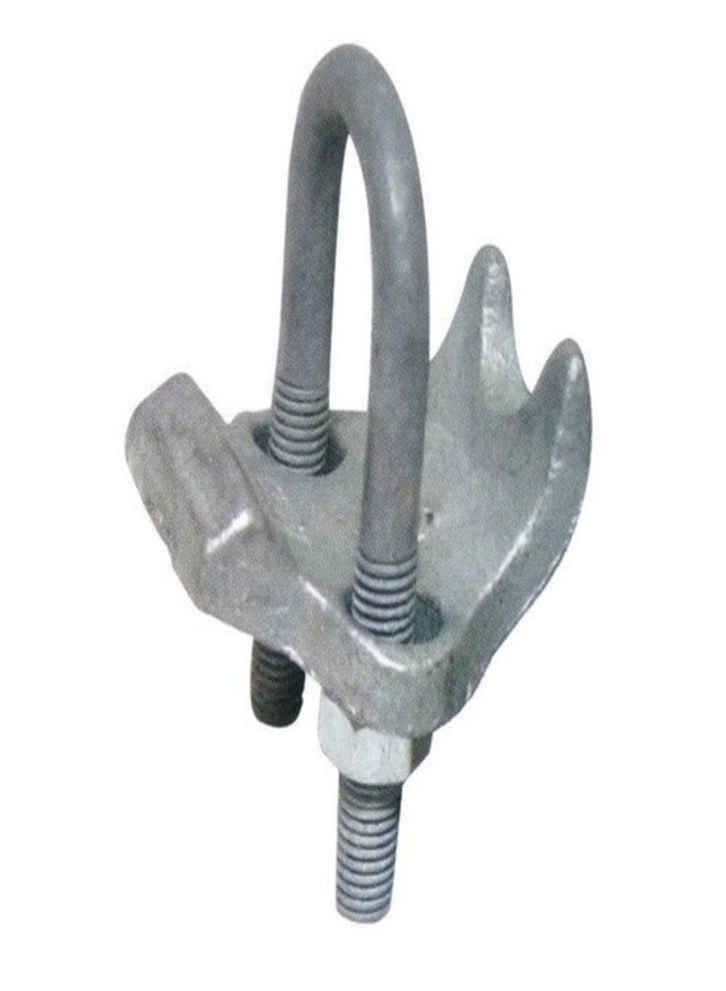 Morris 21851 Malleable Right Angle Pipe Clamp, 1/2", 2-Pack - Image 1