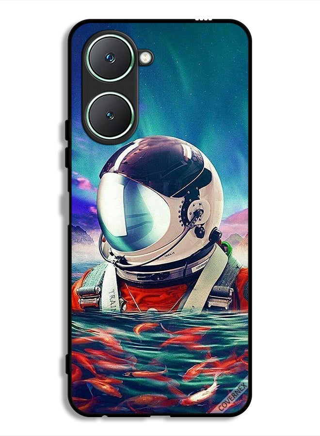 Covernex Vivo Y18i 4G Protective Case Cover Astronaut In Fishes Sea
