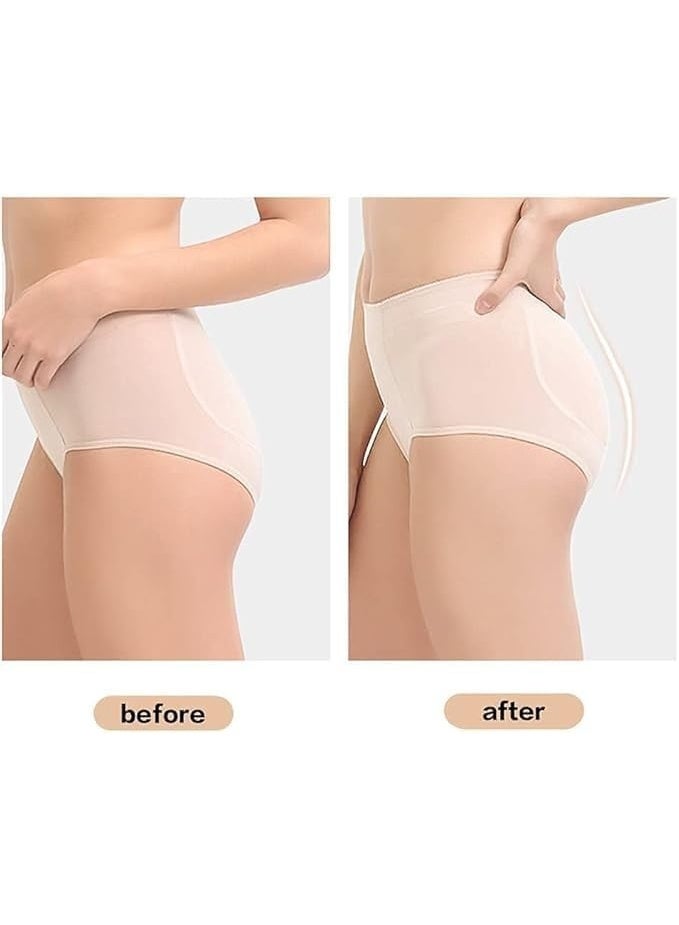 سروال داخلي نسائي من السيليكون لرفع المؤخرة - مزود بوسادات - تصميم طبيعي وغير مرئي تحت الملابس يوفر دعماً مريحاً ولمسة جمالية أنيقة - Image 2