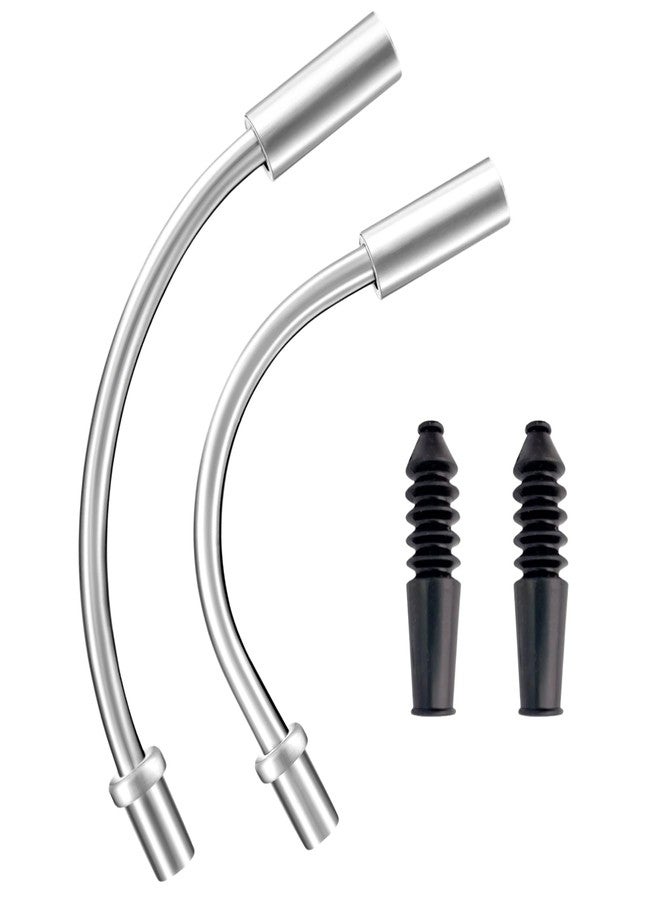 EACOZY Bike V Brake Noodle Cable Guide Pipe, Bicycle Brake Pipe with Rubber Boots for Mountain Bikes Bicycles - Image 1