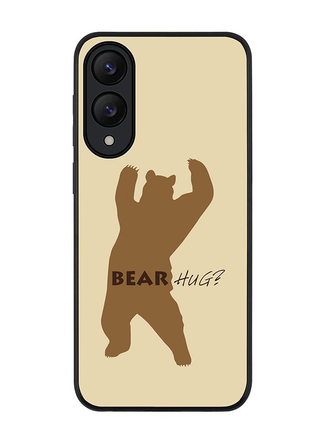 Stylizedd For Samsung Galaxy S25 Edge Case,Slim fit Camera Protection, Shockproof Thin Phone cover  - Bear Hug