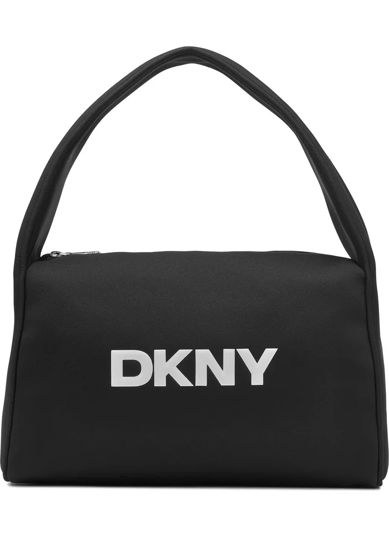 دكني Jenny Logo Detailed Zip Through Hobo