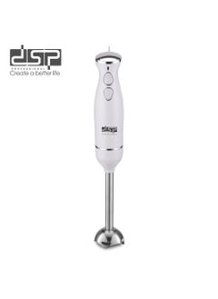 Blender chopper manual immersion 500W DSP KM 1139 with metal leg white