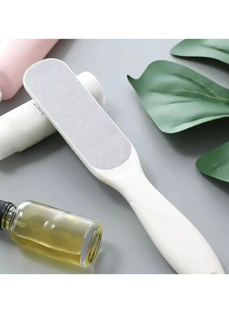 Goolsky Foot File Callus Remover for Feet, Feet Filer for Dead Skin,(1pc) White, Double Side Metal Foot File Stainless Steel, Pedicure Foot Rasp, Foot Scraper to Remove Hard Skin (White) - Image 4