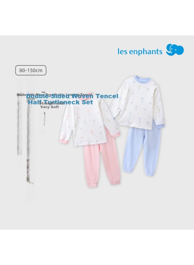 Les enphants Li Ying Fang Children's Underwear Set Homewear Set Baby Spring And Autumn Underwear Set 100cm - Image 2