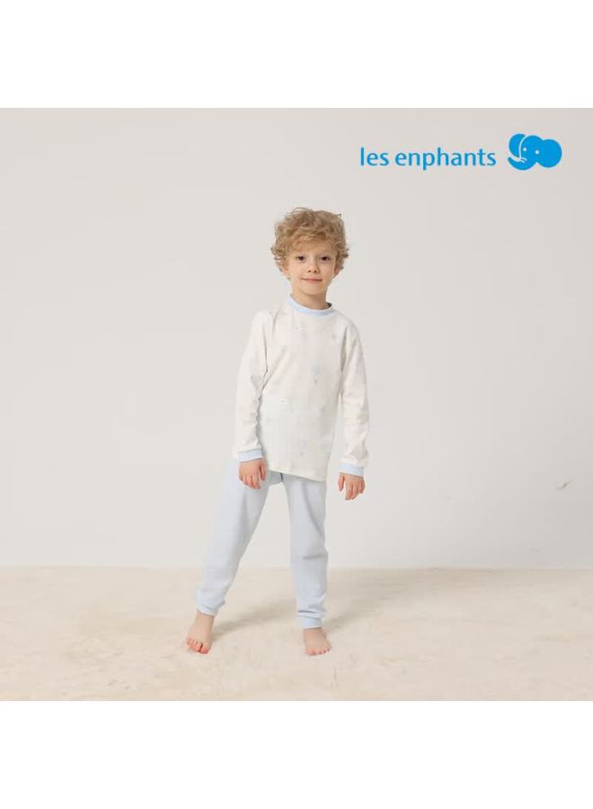 Les enphants Li Ying Fang Children's Underwear Set Homewear Set Baby Spring And Autumn Underwear Set 100cm - Image 4