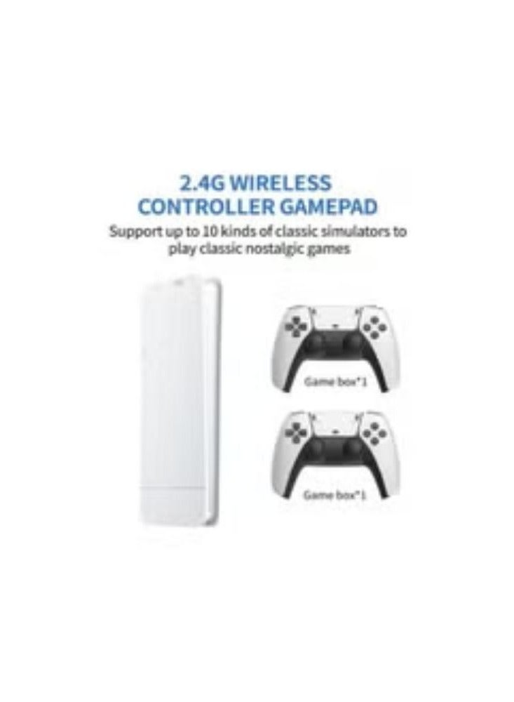 وحدة تحكم ألعاب M15 HD Retro Home 4K TV ممر مزدوج لوحدة التحكم اللاسلكية PS5 2.4G - Image 2