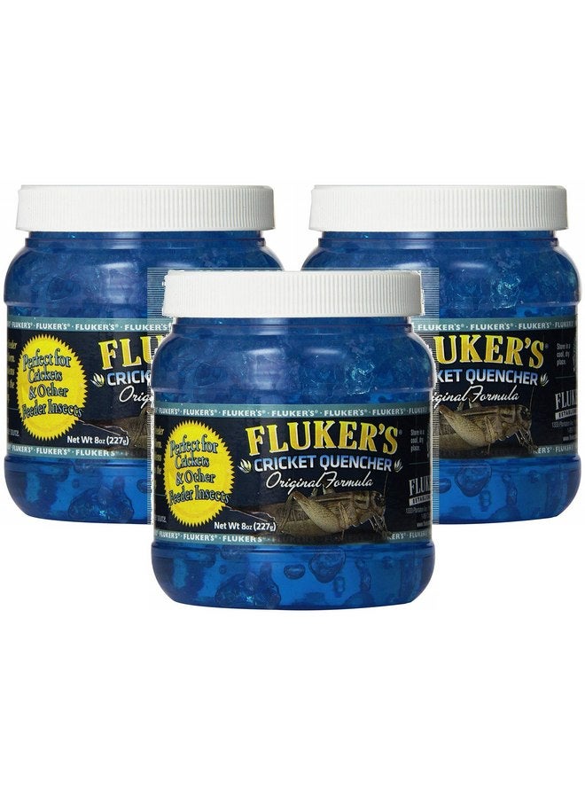 Fluker's Cricket Quencher Original Formula, 8 Ounces Each (24 Ounce)