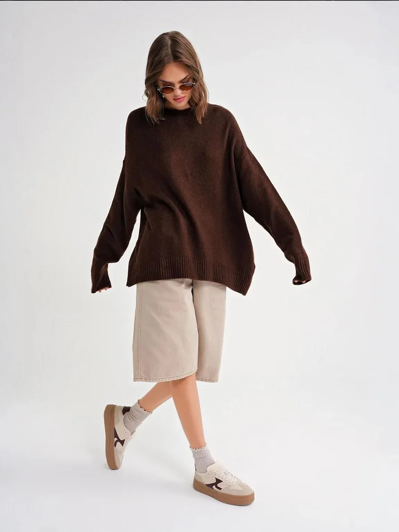 MixRay Mixray Oversized Knitwear Sweater
