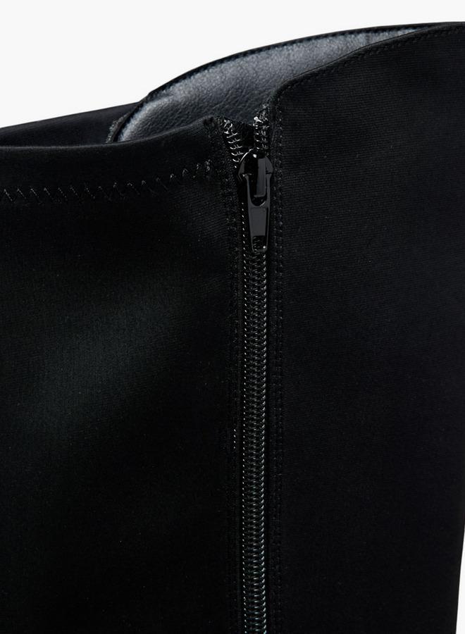 سيليست أحذية نسائية بكعب إسفين وساق عالية - Image 5