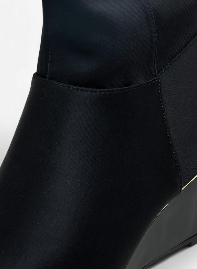 سيليست أحذية نسائية بكعب إسفين وساق عالية - Image 4