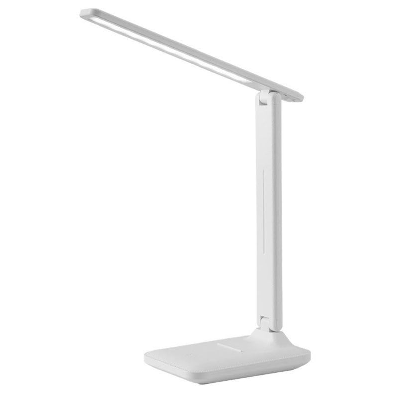 SKY-TOUCH LED Desk Lamp - Reading Lamp with Touch Control, Work from Home Essentials, Foldable Table Lamp with USB Plug 3 mode lighting, Eye Caring Reading Light for Office, Dormitory (White) - Image 1