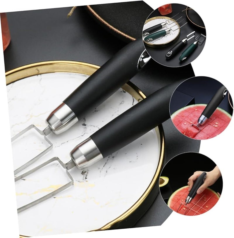 Stainless Steel Watermelon Cutter Tool For Kitchen Fruit Slicer Gadget - Image 5