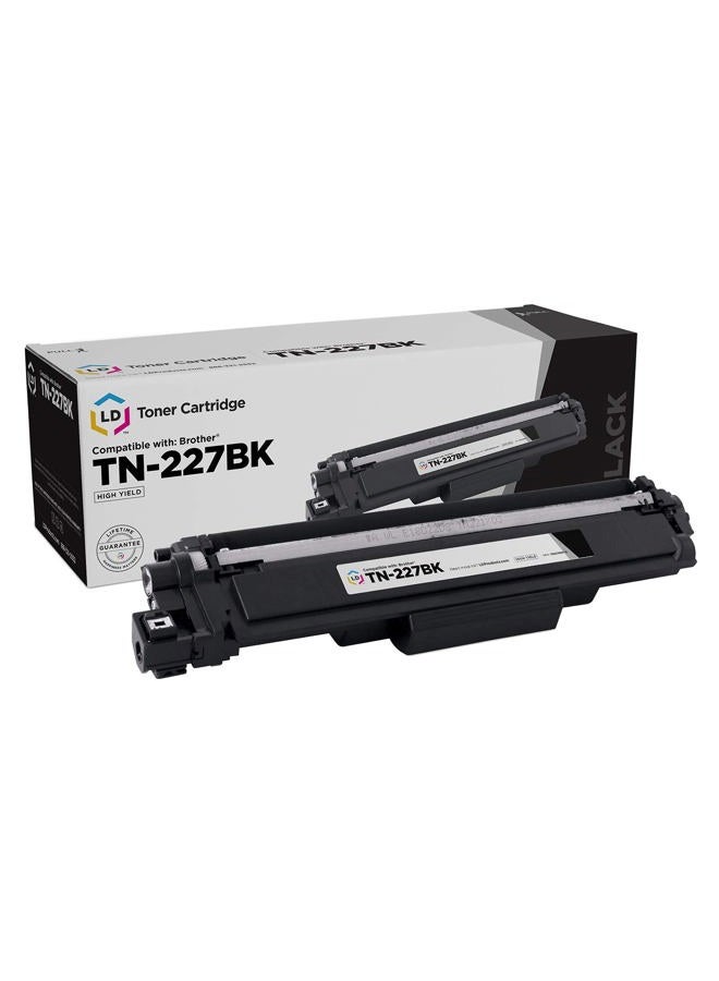 LD Products بديل متوافق لخرطوشة حبر Brother TN227 TN-227 TN227BK TN-227BK عالية الإنتاج (أسود، عبوة فردية) للاستخدام في طابعات HL 3070CW HL-L3210CW HL-L3230CDW HL-L3270CDW HL-L3290C - Image 1