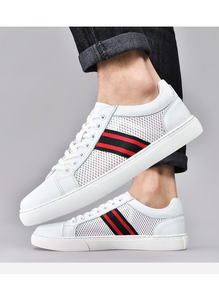 Warrior - New Breathable Hollow Mesh Casual Shoes - Image 1
