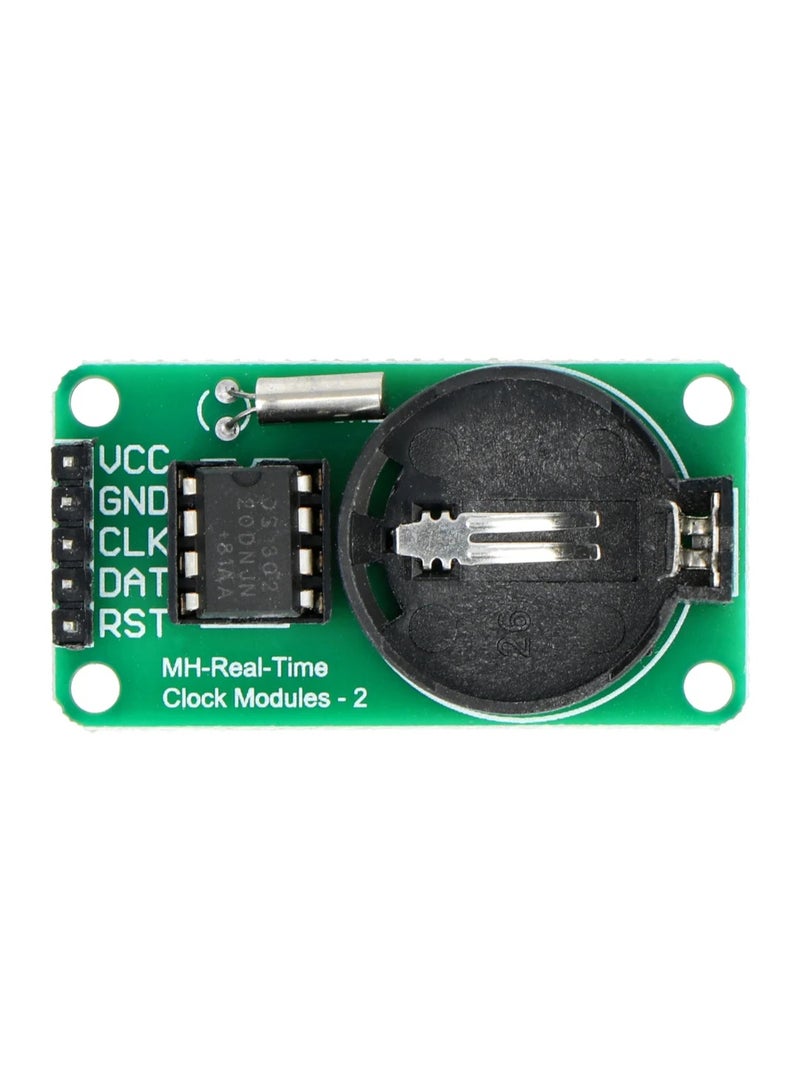 DS1302 Real-Time Clock (RTC) Module – SPI Digital Clock for Arduino, Raspberry Pi & DIY Electronics Projects - Image 2