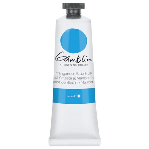 Gamblin Artist Oils Manganese Blue Hue 37ml - Image 5