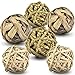 ERKOON Rabbit Toys Edible Woven Grass Ball Willow Ball Made of Timothy Grass Hay and Willow of Treats and Chews Toy for Chinchilla Bunny Guinea Pig Gerbil - Image 3