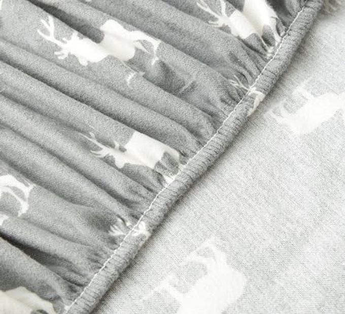 Eddie Bauer King Sheets, Cotton Flannel Bedding Set, Brushed For Extra Softness, Cozy Home Decor (Elk Grove, King) - Image 2