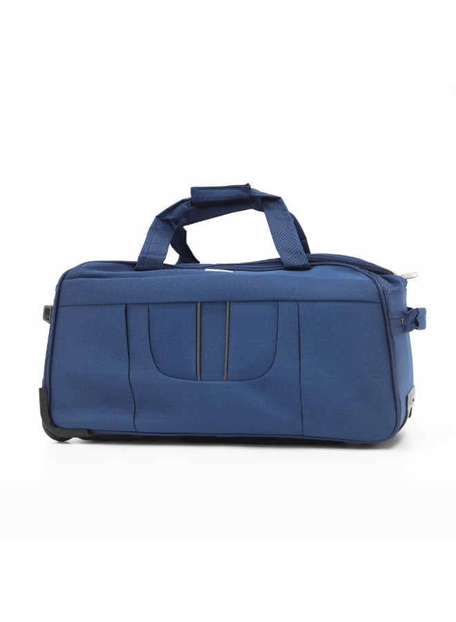 DILIXI طقم حقيبة دافليكس، 3 قطع، أزرق، قماش أكسفورد ناعم، مزودة بعجلات ومقبض تلسكوبي - Image 2