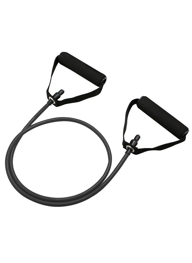 Goolsky 1pc Premium TPE Resistance Band - U-Shaped, Elastic Fitness Rope with Comfort Handles in Red/Green/Black - Ideal for Home Workouts & Strength Training（30LB） - Image 1