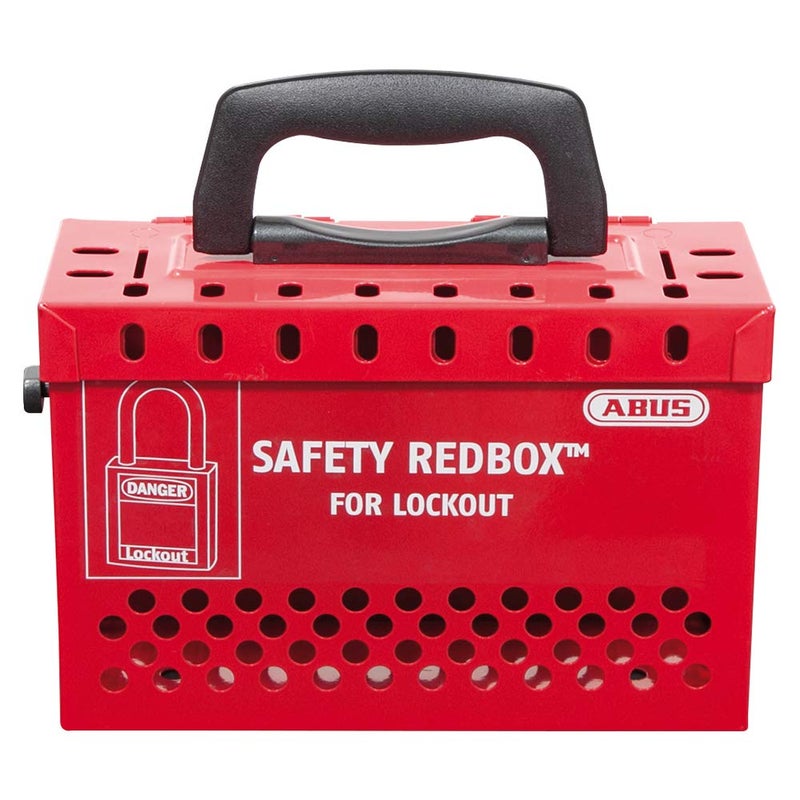 ABUS B835 Safety Lockout Box Red