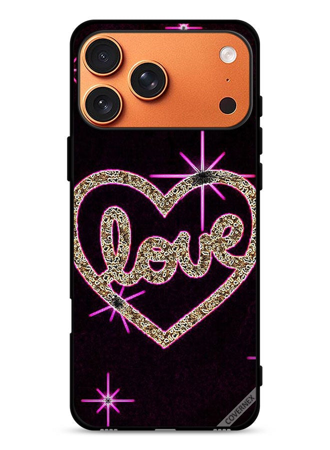 Covernex Apple iPhone 17 Pro Max Protective Case Cover Love Heart - Image 1