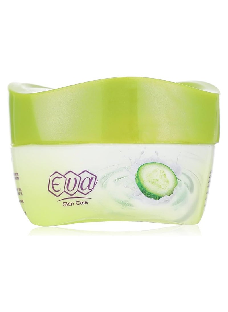 Eva Eva Yogurt & Cucumber Face Cream for Oily Skin, 170g + Eva Skin Cleansing & Makeup Removal Wipes (25 Wipes) + Eva Glycerin Face Wash & Makeup Remover for Dry Skin 150ml  - Image 3
