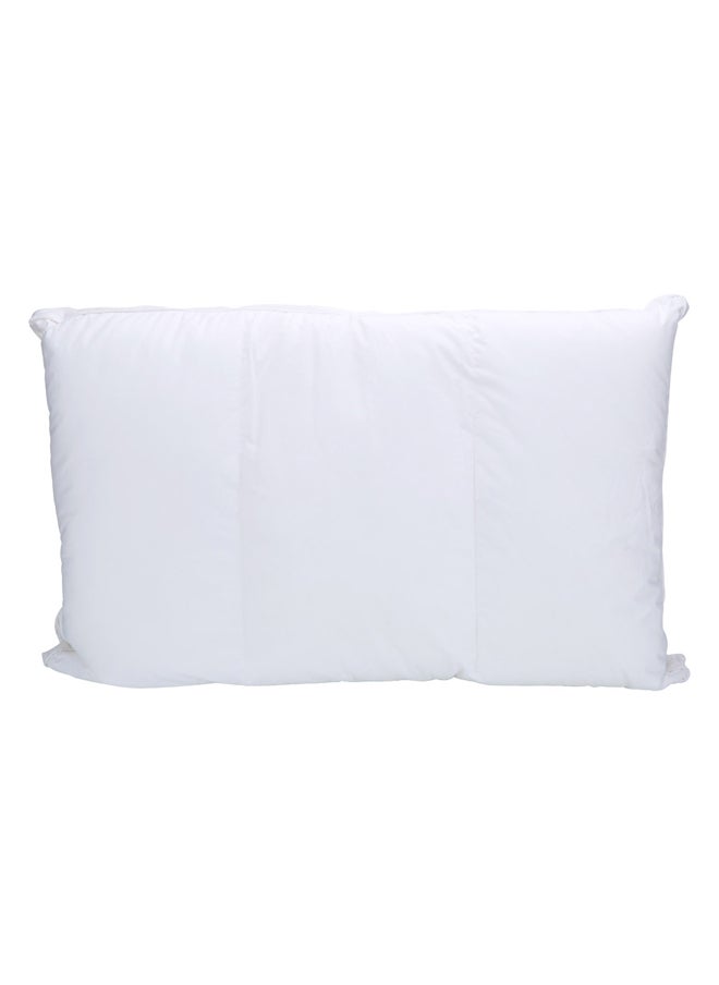 AL SANIDI Medical pillow with memory foam filling, Triple Layer Pillow, White, Size 43*68 Cm  - Image 3