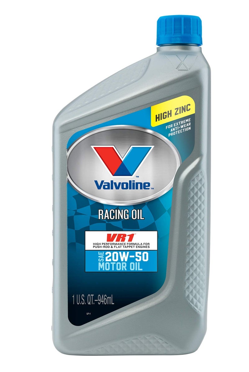 Valvoline VR1 Racing 20W-50 Motor Oil, 1 Quart (Pack of 12) - Image 2