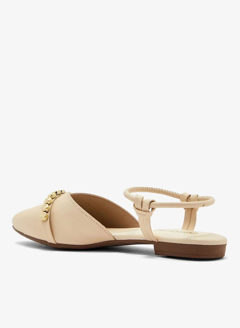 Beira Rio Cream Low Heels Pump for Women – Elegant Office Heel Shoes & Classic Pumps for Girls for Women | Best Price UAE