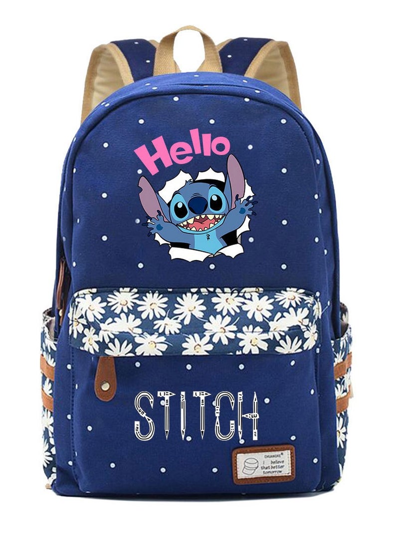 STITCH Cartoon Printed Backpack