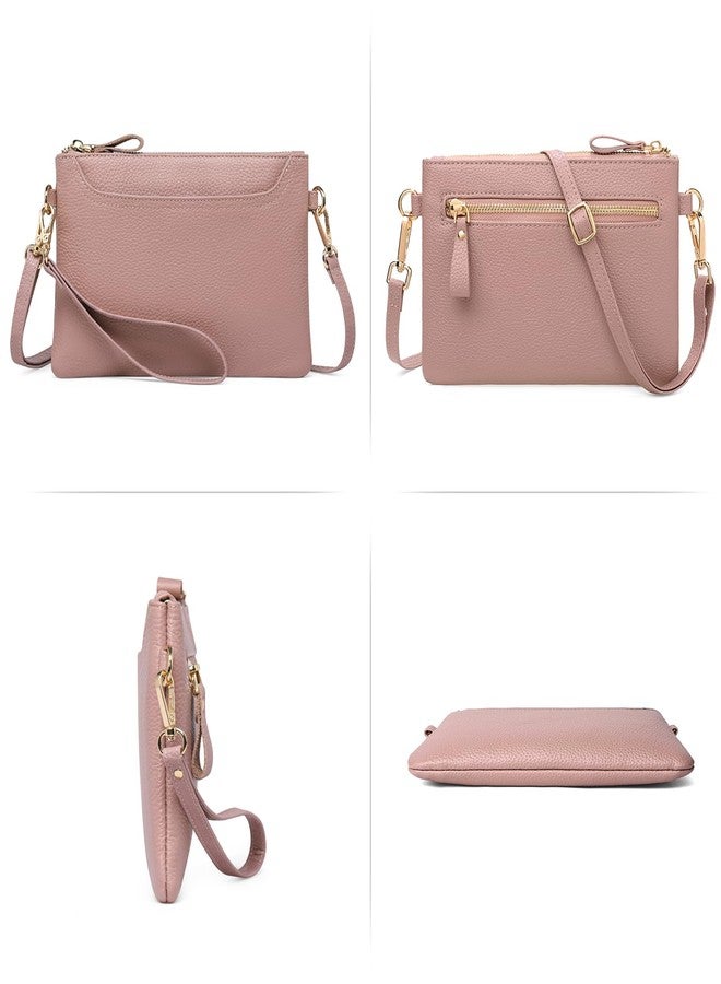 سينديفن حقيبة يد صغيرة من الجلد من SENDEFN، حقيبة كتف نسائية كروسبودي، محفظة، فتحات للبطاقات بتقنية RFID - Image 5