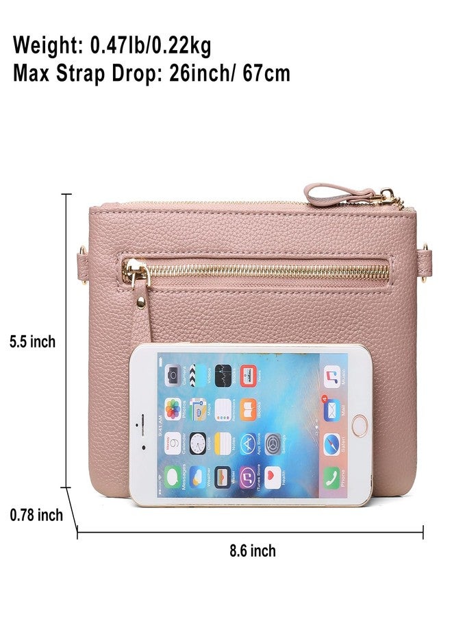 سينديفن حقيبة يد صغيرة من الجلد من SENDEFN، حقيبة كتف نسائية كروسبودي، محفظة، فتحات للبطاقات بتقنية RFID - Image 4