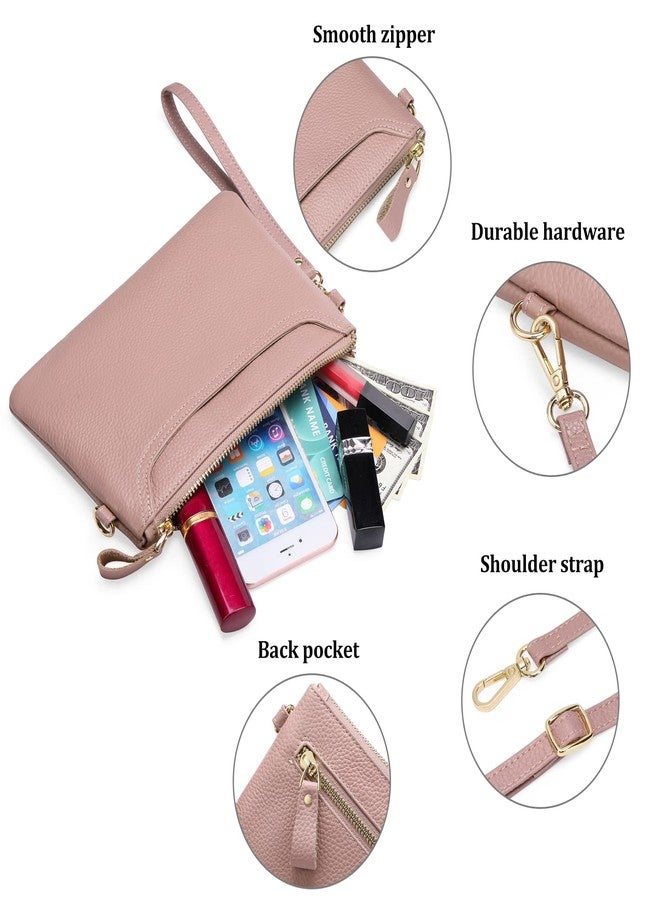 سينديفن حقيبة يد صغيرة من الجلد من SENDEFN، حقيبة كتف نسائية كروسبودي، محفظة، فتحات للبطاقات بتقنية RFID - Image 3