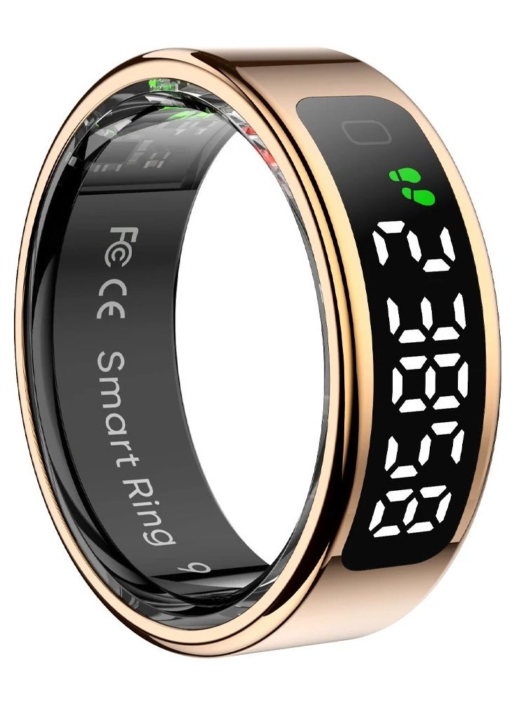 ColMi - COLMI R12 Smart Ring with Display Screen and Touch, Health Manager, Wireless Charging, 5 ATM Waterproof For Men Women - Image 1