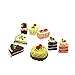 SXFSE Dollhouse Decoration Accessories112 Scale Miniature Dollhouse Accessories Decoration Mini Cake Food Toy - Image 4