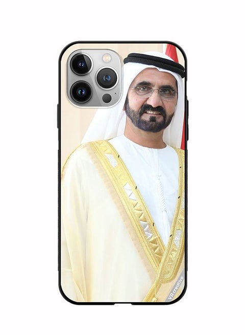 Protective Case Cover For Apple iPhone 11 Pro Sheikh Mohammed Bin Rashid Al Maktoum Design Multicolour