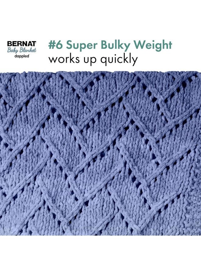 Bernat Baby Blanket Dappled Rosie Yarn - 2 Pack of 300g/10.6 oz - 100% Polyester - #6 Super Bulky - 220 Yards - Knitting/Crochet - Image 3