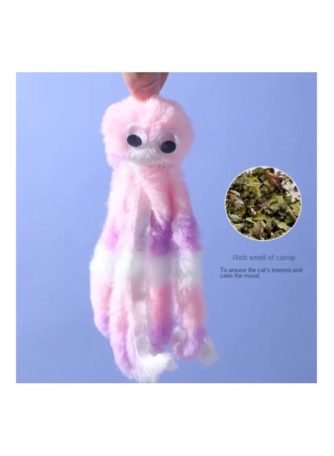 Catnip Toys for Cats, Interactive Plush Chew Toy, Soft and Durable Catnip Toy for Kittens, Soft Pet Toy (Octopus)