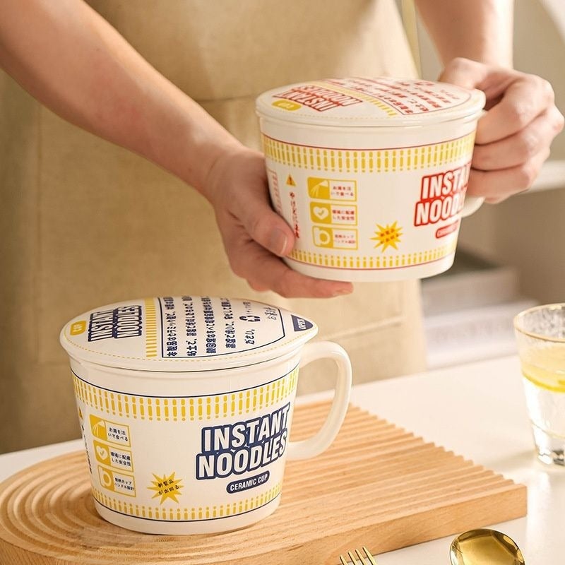 Noodle and Soup Bowl - Image 1