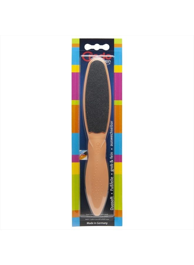 Diane مبرد قدم كريدو سولنجن ديو سوفت مشمش خشن وناعم، C381 - Image 4